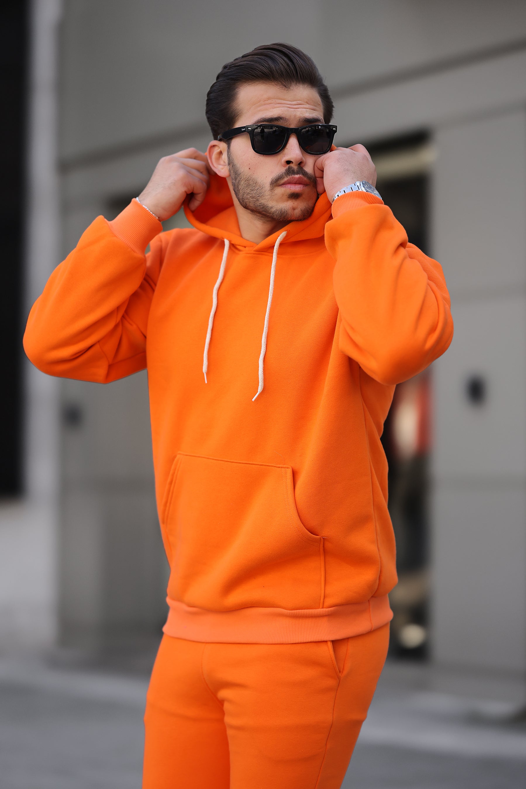 3 İplik Şardonlu Basic Sweatshirt – Unisex – Kışlık Kalın Kumaş