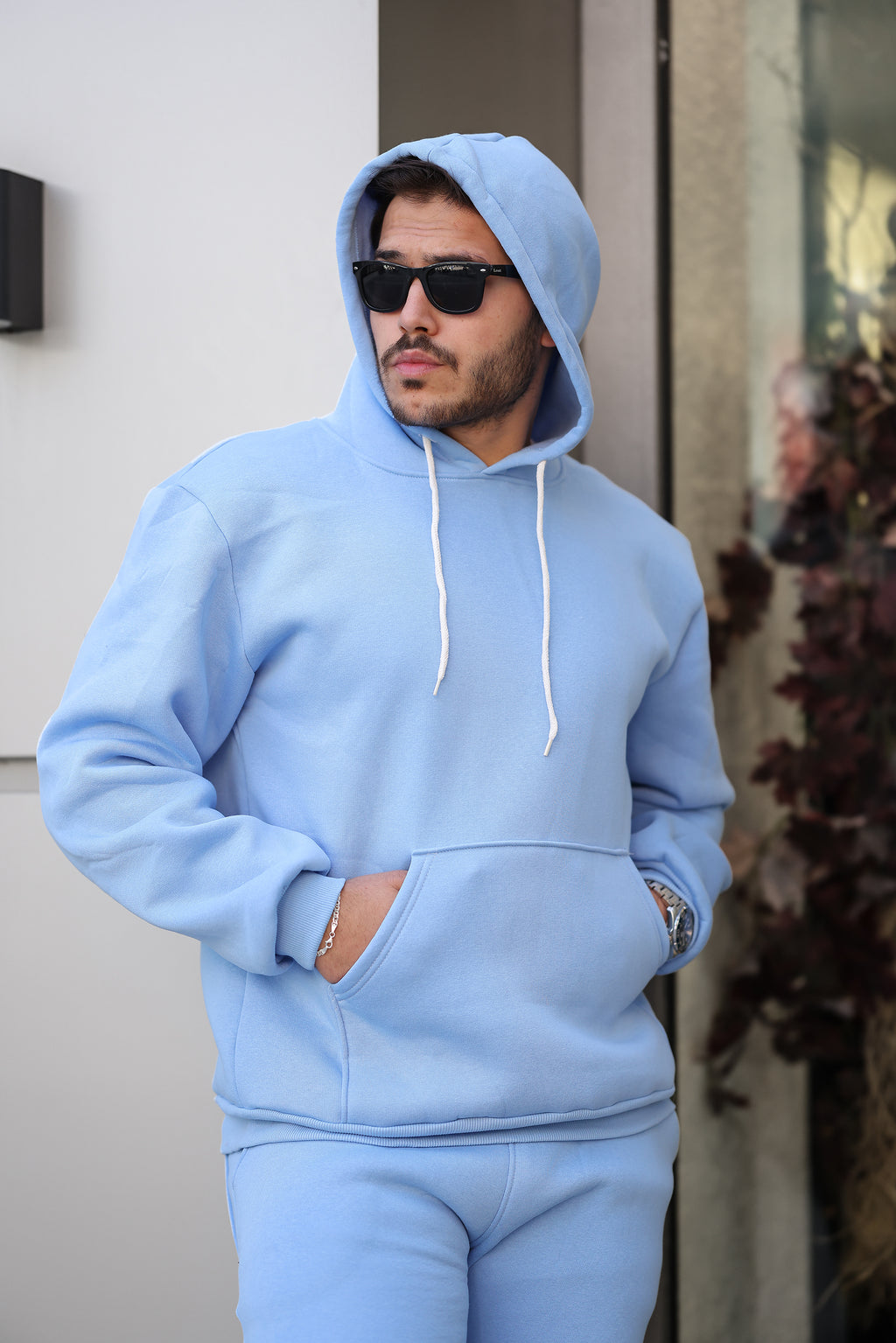 3 İplik Şardonlu Basic Sweatshirt – Unisex – Kışlık Kalın Kumaş