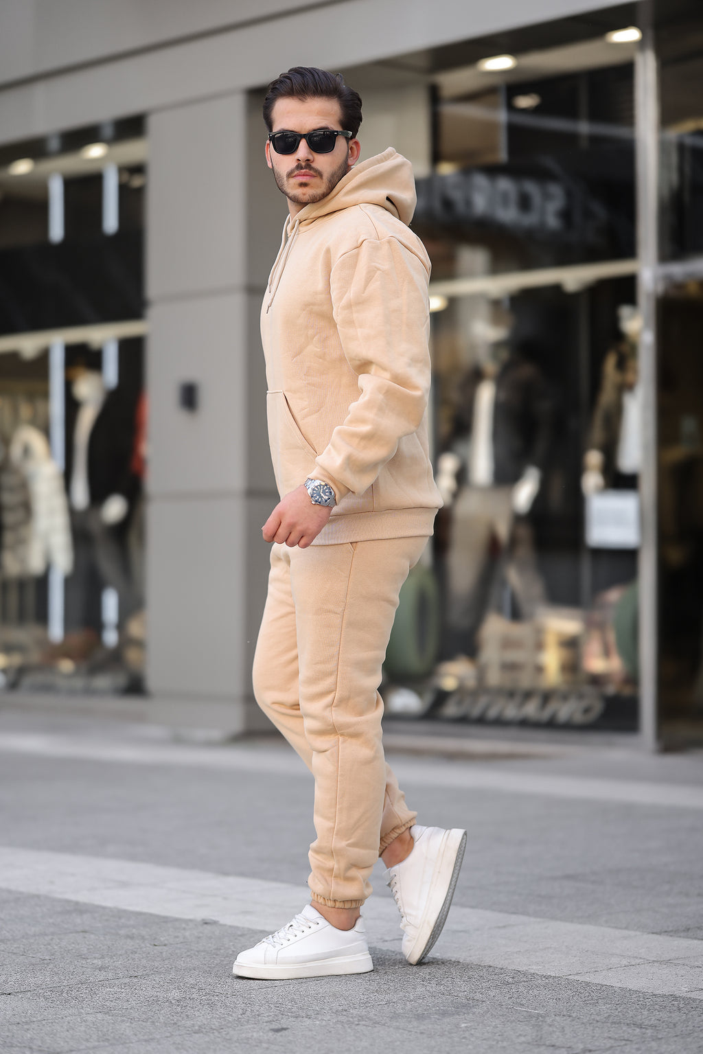 3 İplik Şardonlu Basic Sweatshirt – Unisex – Kışlık Kalın Kumaş