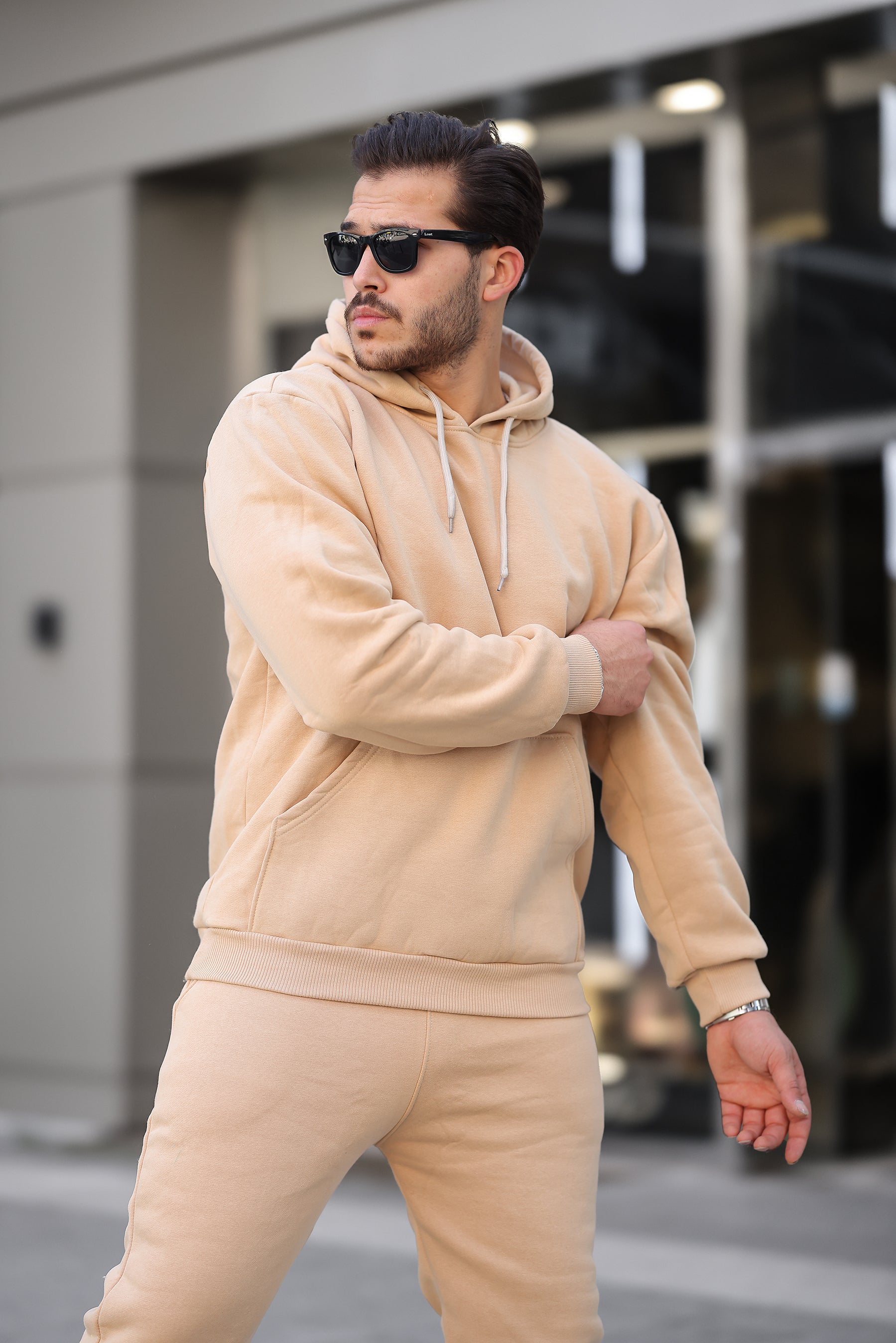 3 İplik Şardonlu Basic Sweatshirt – Unisex – Kışlık Kalın Kumaş