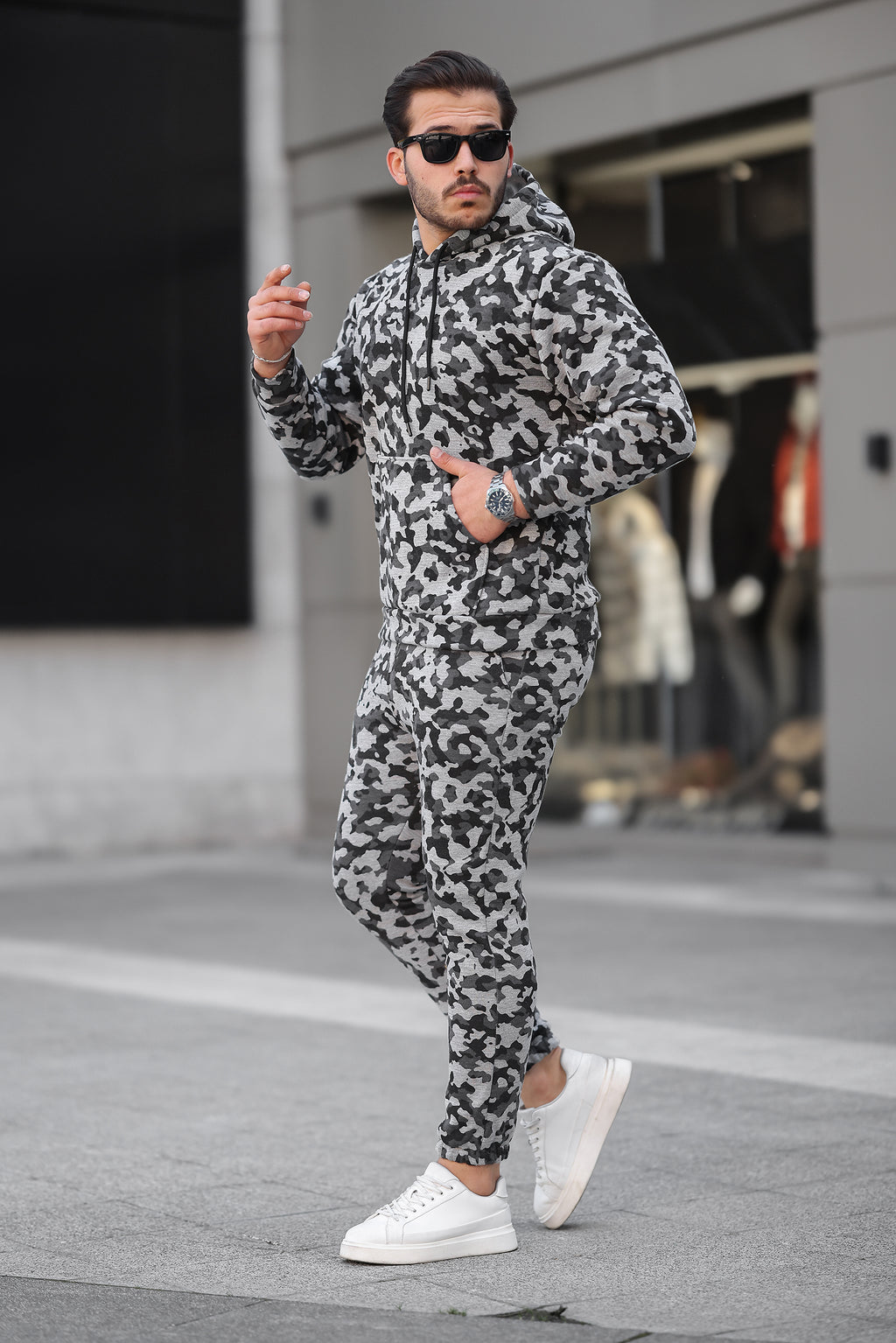 3 İplik Şardonlu Basic Sweatshirt – Unisex – Kışlık Kalın Kumaş