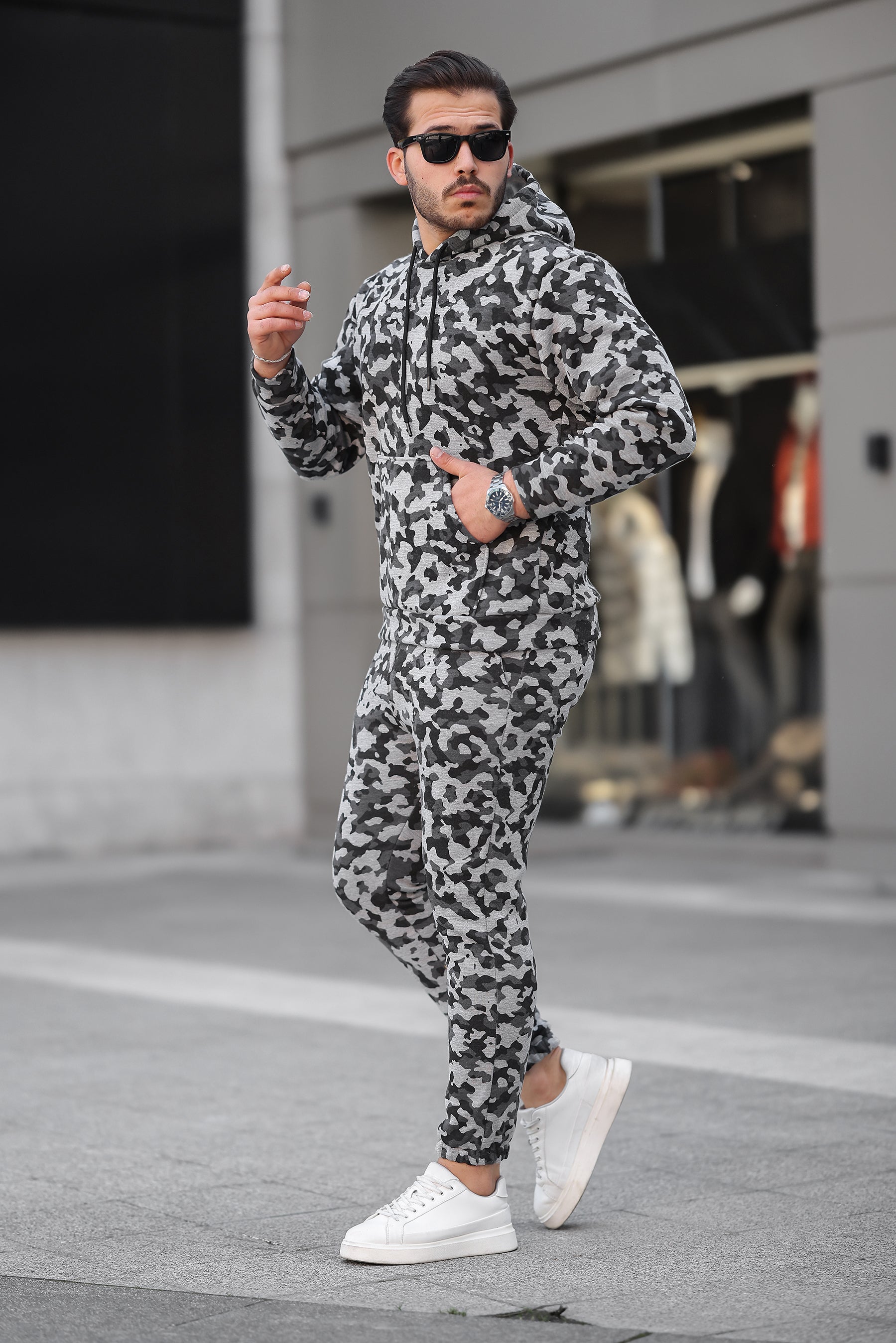 3 İplik Şardonlu Basic Sweatshirt – Unisex – Kışlık Kalın Kumaş